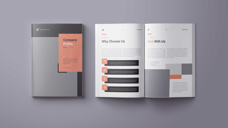 What Are the Benefits of Creating a Company Profile Design?